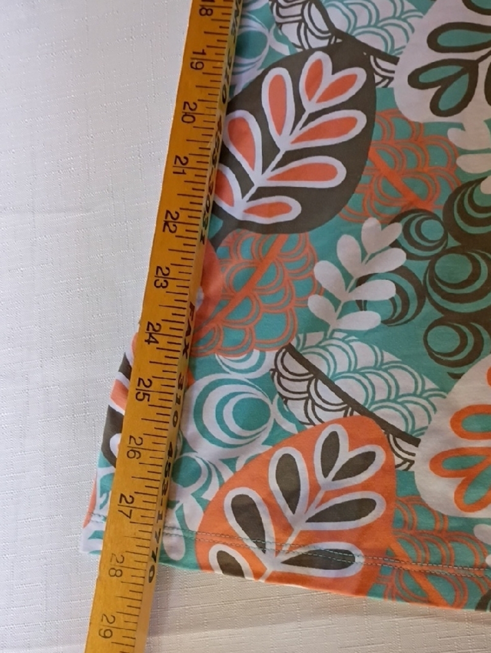 Tommy Bahama Women's Summer Dress Light Aqua & Coral Printed Halter Size L - Picture 7 of 8